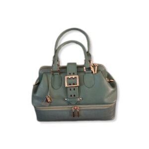 The Find * Leather *Handbag Satchel Purse * Sage Green